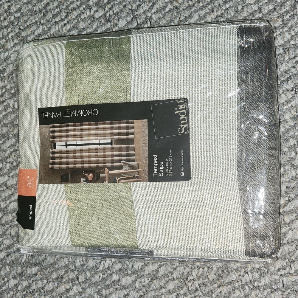 Grommet Panel Curtains - 4 Curtains